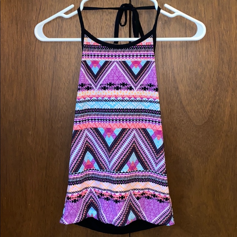 Open back Halter Top